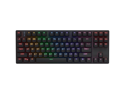 Клавіатура Hator Icefall Mecha TKL wireless Rainbow Black (HTK287UA)