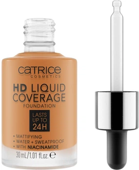 Тональная основа Catrice HD Liquid Coverage Foundation 082 - Warm Caramel (30ml) (668143-177880062-2)