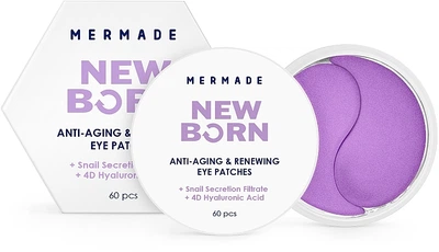 Омолоджують гідрогелеві патчі під очі - Mermade Snail Secretion Filtrate & 4D Hyaluronic Acid 60шт (60шт) (1239609-1932914681-2)