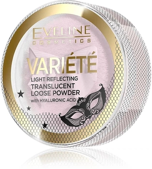 Полупрозрачная светоотражающая пудра - Eveline Cosmetics Variete Light Reflecting Translucent Loose Powder 6g (6g) (1238021-361702261-2)