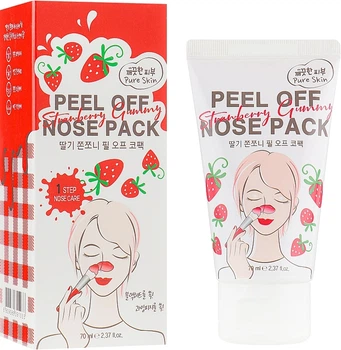 Очищувальна маска-плівка для носа з екстрактом полуниці - Esfolio Strawberry Gummy Peel Off 70ml (70ml) (1253563-1496301751-2)