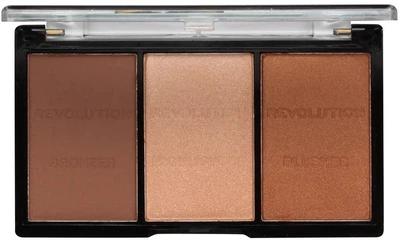 Палетка для контуринга лица Makeup Revolution Ultra Sculpt & Contour Kit Ultra Light-Medium C04 (11g) (673782-1127183-2)
