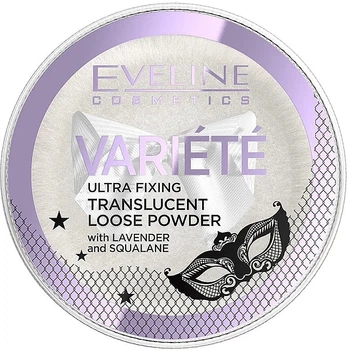 Пудра для лица - Eveline Cosmetics Variete Ultra Fixing Transparent Loose Face Powder 5g (5g) (1145246-1794022988-2)