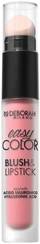Жидкая помада для губ и румяна 2в1 - Deborah Easy Color Blush&Lipstick 01 - Pink Crush (4ml) (1236976-2090828376-2)