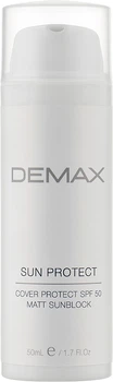 Солнцезащитный крем для лица - Demax Sun Protect Cover Protect Matt Sunblock SPF 50 50ml (921084-1192508969-2)