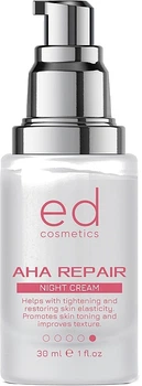 Нічний крем для обличчя з кислотами AHA - Ed Cosmetics AHA Repair Night Cream 30ml (30ml) (1279517-800977286-2)