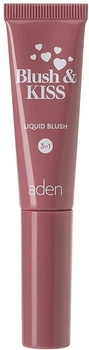 Жидкие румяна 3 в 1 - Aden Cosmetics Blush & Kis Liquid Blush 3in1 02 - Sunkissed (1271692-723920609-2)