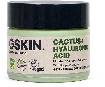 Крем-гель для лица с кактусом и гиалуроновой кислотой - GSKIN Cactus + Hyaluronic Acid Facial Gel-Cream 50ml (1450653-32067708)