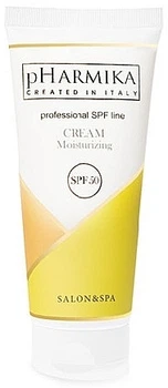 Увлажняющий крем для лица SPF 50 с коэнзимом Q10 - pHarmika Cream Мoisturizing SPF 50 200ml (200ml) (1281241-578036804-2)