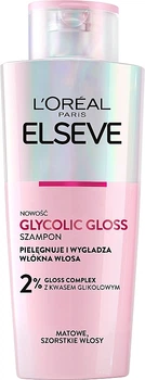 Шампунь, питающий и разглаживающий - L’Oreal Paris Elseve Glycolic Gloss Shampoo 200ml (200ml) (1216755-499091570-2)