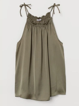 Майка H&M 36 хакі 705741021