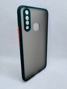 Чохол Sport Matt для Vivo Y15 Темно-зелений