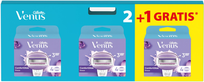 Змінні картриджі для гоління (леза) жіночі Venus Comfort Glide Breeze 8 + 4 шт (8700216876193)
