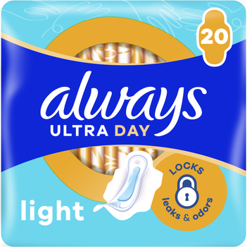 Гігієнічні прокладки Always Ultra Day Light 20 шт (8700216022309)