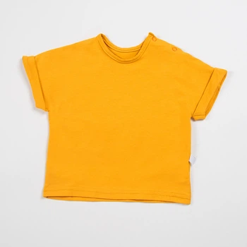 Футболка дитяча бавовна Trendy Тot 03-01275 жовтий 92 см (2 роки)