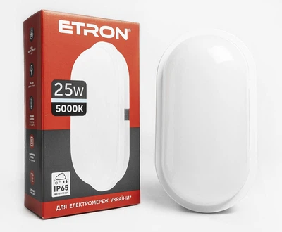 Светодиодный светильник ETRON Communal 1-ESP-509-E 25W 5000К ellipse