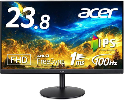Монитор Acer CB242Y Ebmirx LED Black (QB2EE.E01),23.8"FullHD ,100 Гц