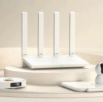 Роутер Xiaomi AX3000T Dual Band Wi-Fi 6 2976 Mbps з перехідником
