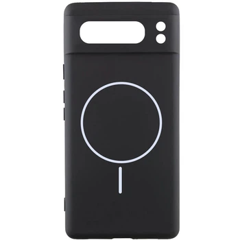 Чохол Silicone Cover Lakshmi Full Camera (AA) with MagSafe для Google Pixel 8 Pro Black
