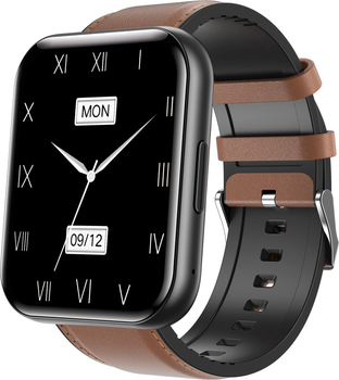 Smartwatch Bemi EXO Brown Leather (6972689173358)