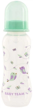 Бутылочка для кормления с силиконовой соской, 250 мл, мятная - Baby Team 250ml (1237087-31103184)