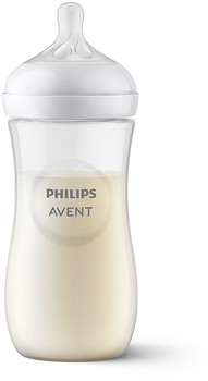 Пляшечка для годування "Природний потік", 330 мл, 3м+ - Philips Avent Natural (1209493-31155622)