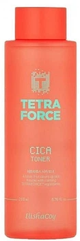 Зволожуючий тонер проти акне та недосконалостей шкіри - ElishaCoy TetraForce Cica Toner 200ml (200ml)