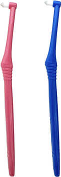 Зубная щетка Ci Medical Mono Cipro One Tuft S Розовая и Синяя 2 шт (4901221823101_розовая_и_синяя)