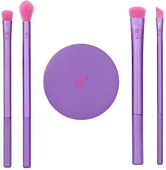 Набор - Real Techniques Afterglow IDC Eye Set (brush/4pcs + mirr/1pcs) (1181117-186918)