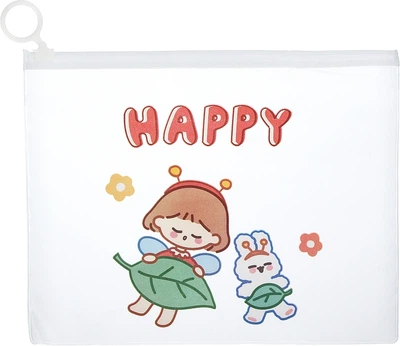Косметичка CS1141 прозора, дитяча "Happy" - Cosmo Shop (1101734-27236125)