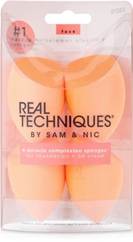Набор спонжей для макияжа - Real Techniques Miracle Complexion 4 Sponges 4шт (4шт) (273603-62768)
