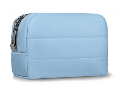 Косметичка стьобана, блакитна "Classy" - MAKEUP Cosmetic Bag Sky (1113074-27054819)