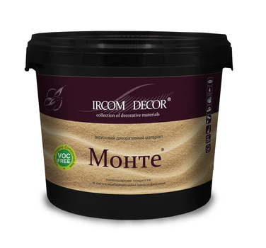 Акриловый декоративный материал Ircom Decor Монте, 12 кг