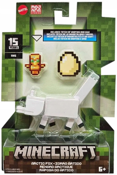 Набір Mattel Minecraft Arctic Fox Фігурка базова + аксесуар (0194735194483)