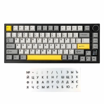 Клавіатура безпровідна AJAZZ Ak820 Pro 75% Gift switch чорна