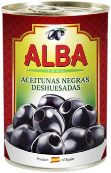 Маслины Alba Food без косточки 300 мл (8410416009085)