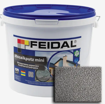 Декоративна акрилова мозаїчна штукатурка Feidal Mosaikputz mini А22 25кг
