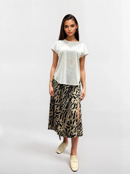 Спідниця на резинці Wear me L Бежевий (темній) (20_25_79_11113)