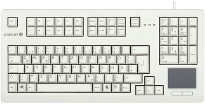 Klawiatura przewodowa Cherry G80-11900 Cherry MX Black USB Grey (G80-11900LUMEU-0)