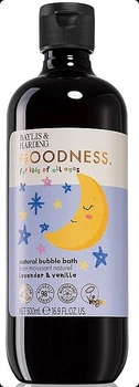 Піна для ванни для дітей "Лаванда та ваніль" - Baylis & Harding Goodness Lavender & Vanilla Natural Bubble Bath 1000ml