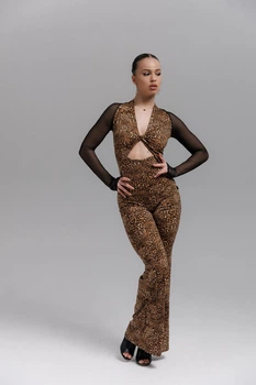 Комбінезон Diva Maxi Leo Safari Леопард Сафарі (12057-S)
