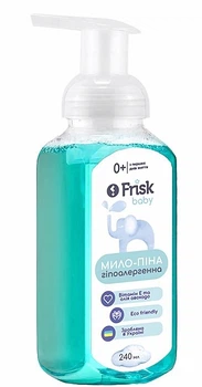 Мило-піна для рук, гіпоалергенна - Frisk Baby 240ml (240ml) (1274997-709394081-2)
