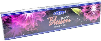 Благовония премиум "Чёрный Цветок" - Satya Black Blossom Premium Incense Sticks 18g (1170970-1562667-2)