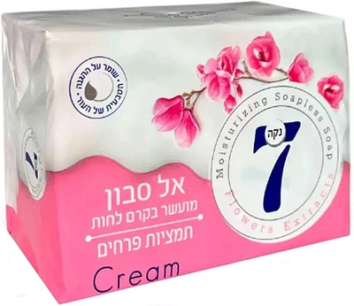 Твердое мыло для душа "Цветочное" - Neca 7 Cream 4x100g (4x100g) (1277957-1950173914-2)