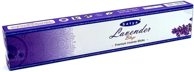 Благовония премиум "Лавандовое Пламя" - Satya Lavender Blaze Premium Incense Sticks 15g (1170981-1562659-2)
