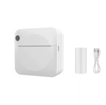 Портативный карманный Bluetooth мини-пинтер термопечати C17 Белый
