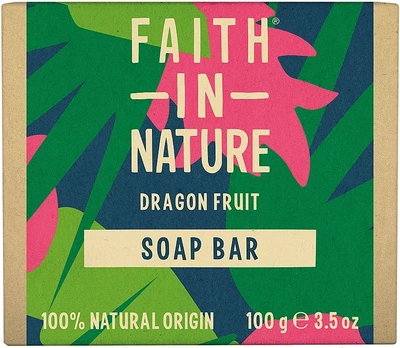 Натуральное твердое мыло с фруктом дракона - Faith in Nature Dragon Fruit Soap Bar 100g (100g) (1265642-2094392404-2)