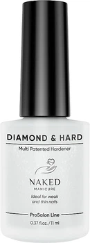 Укрепитель ногтей с бриллиантовой пудрой - Naked Manicure Diamond & Hard 11ml (1262345-1720671229-2)
