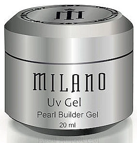 Гель для наращивания ногтей, 20 мл - Milano Pearl Builder Gel 01 (1234171-1125314534-2)