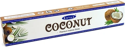 Благовония премиум "Кокос" - Satya Coconut Premium Incense Sticks 15g (1170976-1562694-2)